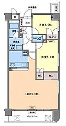 藤和シティホームズ大和駅前 3LDKの間取図画像