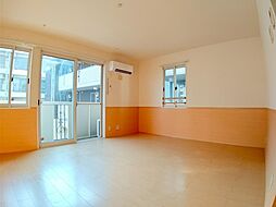 ウエストコート 2階1LDKのリビング/ダイニング