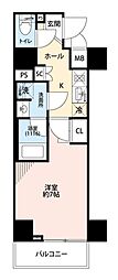 間取図画像 1K