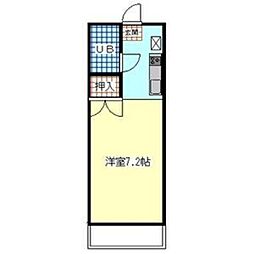 ロイヤル国立 1Kの間取図画像