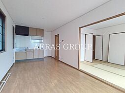 リヴィエールII 2階2LDKのリビング/ダイニング