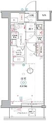 クレヴィスタ戸田 1Kの間取図画像