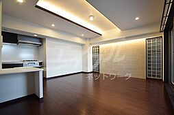 京阪本線 天満橋駅 徒歩7分の賃貸マンション 3階1LDKのリビング/ダイニング