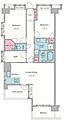 RESIDIAKASAI6階16.1万円