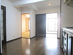 小田急小田原線 相模大野駅 徒歩25分の賃貸マンション 4階2LDKのリビング/ダイニング