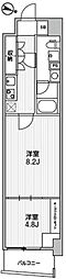 ウィーヴベース板橋本町 2Kの間取図画像
