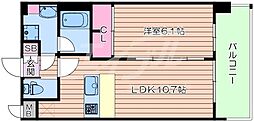 THEPHOERME城北公園 1LDKの間取図画像
