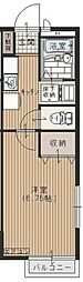 エル・フォンテーヌ 1Kの間取図画像