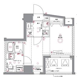 ＲＥＧＯＬＩＴＨ押上 6階1Kの間取り