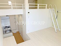 Primo検見川 2階ワンルームのリビング/ダイニング