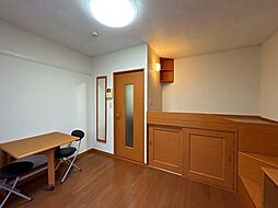 レオパレスドムス常盤台 1階1Kのリビング/ダイニング