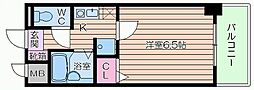 エスリード梅田東 1Kの間取図画像