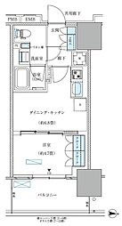 江東区大島4丁目マンション 1DKの間取図画像