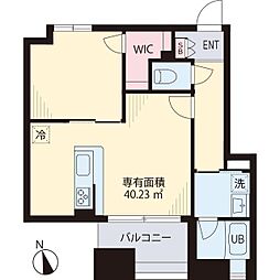 AnseieMatsudo 1LDKの間取図画像