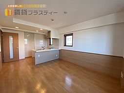 JR総武線 東船橋駅 徒歩8分の賃貸マンション 3階2LDKのリビング/ダイニング