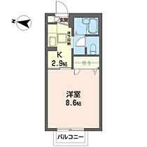 Ｋａｌｍｉａ　Ｐａｌａｃｅ　Ａ 105 ｜ 宮城県仙台市宮城野区福田町２丁目5-9（賃貸アパート1K・1階・26.20㎡） その2