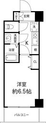 グランドゥールふじみ野 1Kの間取図画像