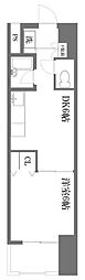 小金井本町ビル 1DKの間取図画像