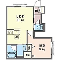 グランフェルトＳ 00101 ｜ 東京都昭島市松原町１丁目31-5（賃貸アパート1LDK・1階・42.45㎡） その2