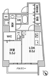 ROOTsHigashiNagasaki 1LDKの間取図画像