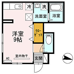 間取図画像 ワンルーム