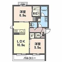 シャーメゾン彩 0301 ｜ 大阪府堺市西区家原寺町１丁14-6（賃貸マンション2LDK・3階・57.35㎡） その2