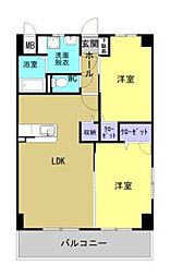 T-stylekurashiki 2LDKの間取図画像