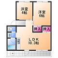 シティハイツ岸和田3階3.9万円