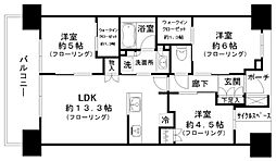パークホームズ川口ザレジデンス 3LDKの間取図画像