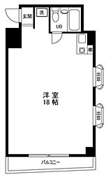 日神パレス上池袋 ワンルームの間取図画像