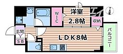 シーズンフラッツ梅田NORTH 8階/-