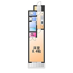 andK 1Kの間取図画像