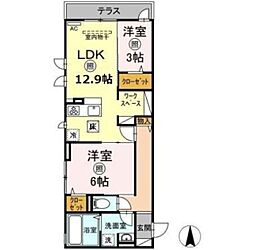 フェリーチェ(谷保) 1階/102