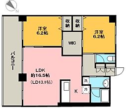 東京メトロ東西線 行徳駅 徒歩5分の賃貸マンション 4階2LDKの間取り