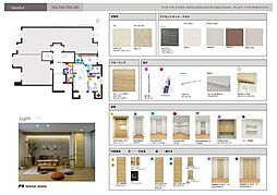 シャーメゾン笹和 105 1階2LDKの室内