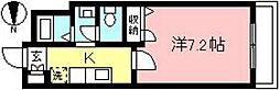 アネックスヒルズ 1Kの間取図画像