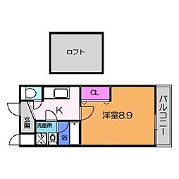 フジパレス初芝イースト 2階