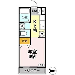 ハーミテージ 2階/202