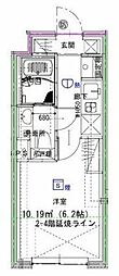 杉並区和田1丁目マンション 1Kの間取図画像
