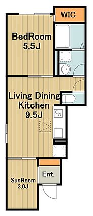 サニークレスト_間取り_0