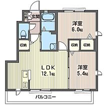 プライムＡ 00101 ｜ 栃木県那須塩原市南町4-15（賃貸アパート2LDK・1階・51.00㎡） その2