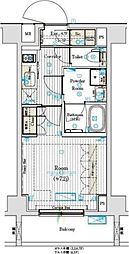 ブライズフォルム墨田 1Kの間取図画像