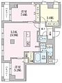 LaCezanneTokiwa8階22.4万円