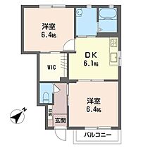 リバースプレイス　ＥＡＳＴ 00102 ｜ 埼玉県春日部市上蛭田35-1（賃貸アパート2DK・1階・46.68㎡） その2