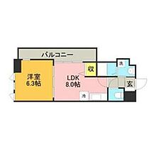 リード中央町 1201 ｜ 福岡県久留米市小頭町3-7（賃貸マンション1DK・12階・31.69㎡） その2