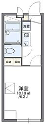 レオパレス芦田スマイル 1Kの間取図画像
