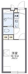 レオパレスパークヒル 1Kの間取図画像