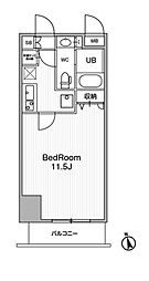 URBANFLATSIkebukuroPremium 1Kの間取図画像