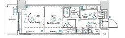 ラフィスタ板橋本町 2Kの間取図画像