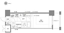 ＡＥＬＬ亀有 10階1Kの間取り